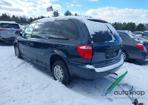 2007 Dodge Grand Caravan Se from USA, damaged, VIN 1D4GP24R07B253643
